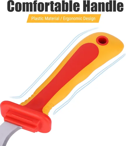 Miniatura 4 de Herramienta de desmontaje de cuchillo de cable, cuchillo de electricista aislante, cortador de cables de aislamiento, cuchillo de desmontaje