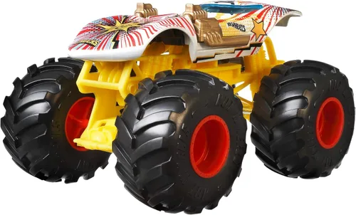 Miniatura 2 de Hot Wheels Monster Trucks - Surtido a escala 1:24 para niños de 3, 4, 5, 6, 7, 8 años, gran regalo, camiones de juguete a gran escala