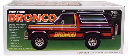 Miniatura 8 de MPC 1980 Ford Bronco 1:25 Kit de modelo a escala 1:25