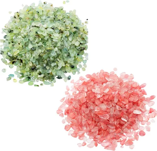 Miniatura 19 de SUNYIK Piedras de Cuarzo Trituradas con Forma Irregular de 1 Libra (Aproximadamente 460 Gramos)