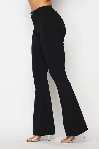 Miniatura 4 de SOHO GLAM Jeans elásticos de cintura alta