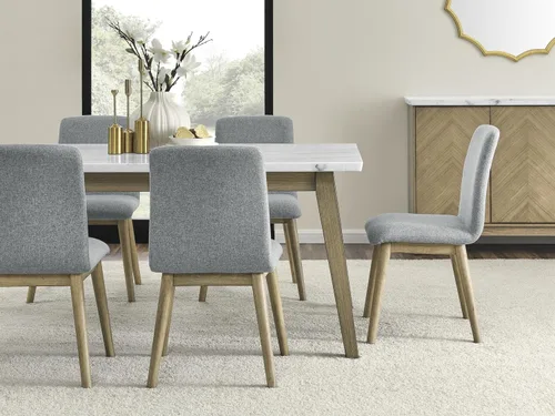 Miniatura 8 de Steve Silver Furniture Vida Silla auxiliar, gris