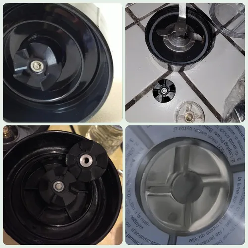 Miniatura 6 de 8 piezas de repuesto de engranaje base para licuadora Magic-Bullet 250W MB1001 con pieza de repuesto de engranaje de cuchilla para Magic Bullet