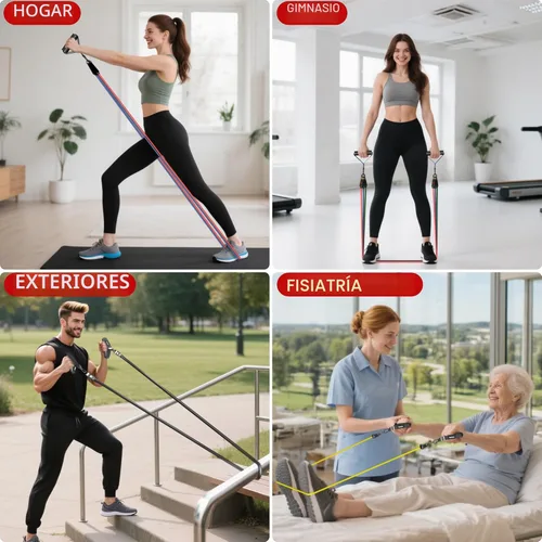 Miniatura 3 de Readaeer Resistance Bands, Exercise Bands for Working Out, Work Out Bands with Handles for Men and Women for Indoor and Outdoor Sports