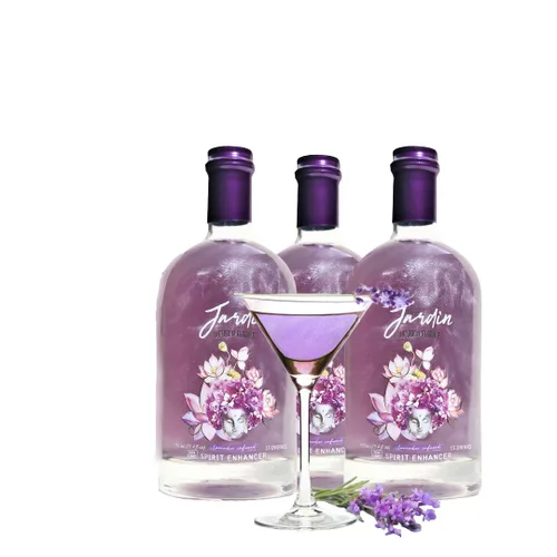 Miniatura 11 de Jardin - Set de regalo - Mezcladores de cóctel de alta calidad - Jarabes sin azúcar - Potenciador de espíritu brillante para cócteles y cócteles