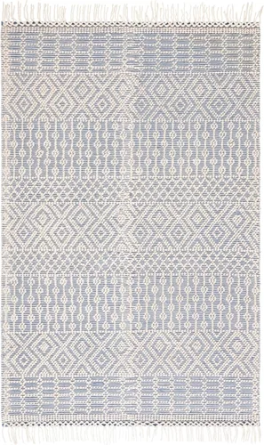 Miniatura 23 de SAFAVIEH Natura Collection - Alfombra decorativa de 2 x 3 pies, color marfil, con flecos de lana marroquí bohemia, hecha a mano, ideal para zonas