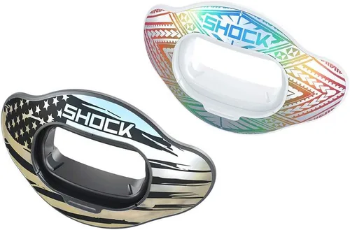 Miniatura 5 de Shock Doctor Escudo de intercambio para protector de labios - Boquilla no incluida - para fútbol Diseño de escudo de protección de labios. Paquete