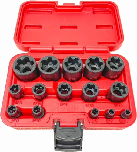 CTA Tools 5420 Juego de llaves de vaso EP Star Plus de 15 piezas