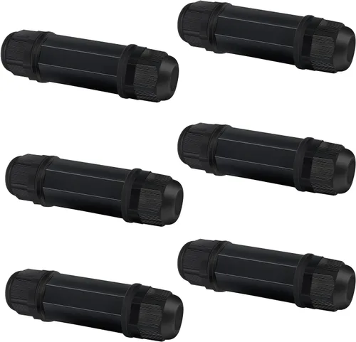 Caja de cable Ethernet blindada impermeable RJ45, hembra a hembra, montaje en panel, 8P8C, CAT 6, CAT 5, CAT 5E, M22 IP67 Ethernet LAN, acoplador de