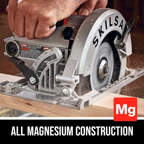 Miniatura 3 de SKIL Sierra circular Sidewinder de hoja izquierda de magnesio de 15 Amp 7-1/4 pulgadas Skilsaw - SPT67M8-01