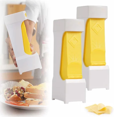 Cortador de mantequilla, Cortador de mantequilla de un solo clic, Cortador de mantequilla 2025 NUEVO de un solo palo, Dispensador de mantequilla con