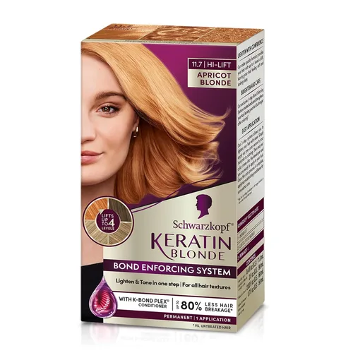 Miniatura 14 de Schwarzkopf con queratina color para el cabello Medium Blonde