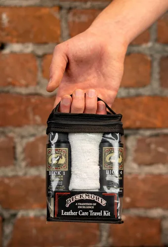 Miniatura 3 de Bickmore Kit de cuidado de viaje para zapatos y botas de cuero: repara, pule y brilla artículos de cuero en la carrera