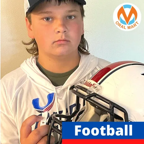 Miniatura 6 de Oral Mart - Protector bucal deportivo con correa para fútbol, lacrosse, hockey sobre hielo, taekwondo