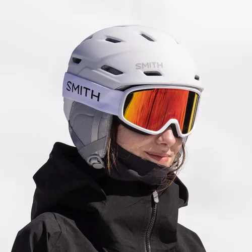 Miniatura 6 de SMITH Vogue - Gafas para mujer – Gafas de deporte de nieve de alto rendimiento con lente reemplazable para esquí y snowboard Espejo con sensor azul