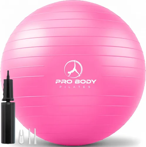 Miniatura 10 de ProBody Pilates Pelota de Ejercicio - Bola de Balance de Varios Tamaños de Grado de Gimnasio para Fitness, Yoga, Entrenamiento, Embarazo y Terapia