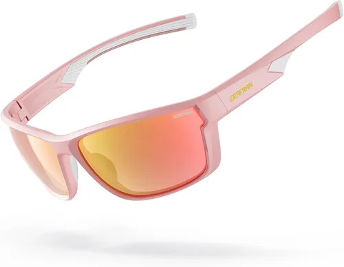 Miniatura 12 de DEAFRAIN Lentes de sol deportivos polarizados para hombres y mujeres, ideales para correr, pescar, conducir, marco irrompible con protección UV