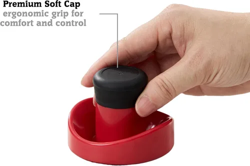 Miniatura 4 de Mesa de hockey de aire de Hall of Games, juegos de arcade para interiores con sistemas electrónicos de puntuación, perfecta para salas