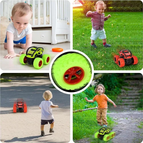 Miniatura 6 de YINSHENG Juguetes de auto para niños de 2, 3, 4, 5 años, juguetes de autos de tracción hacia atrás, camiones monstruos para niños de 2 a 6 años