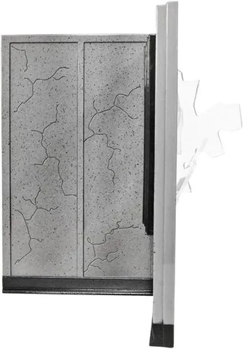 Miniatura 3 de Juego de pared y ventana rompible para figuras de acción de lucha libre