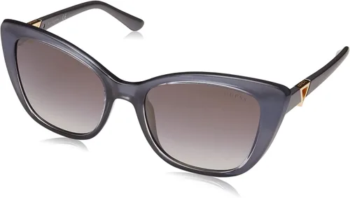 GUESS Gafas de sol estilo ojo de gato de inspiración retro