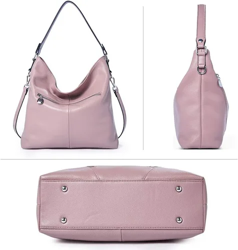 Miniatura 3 de BOSTANTEN Bolso de cuero para mujer, diseño de bolsos de hombro, Hobo