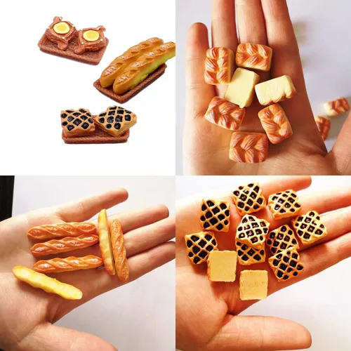 Miniatura 5 de Botellas en miniatura de bebida de comida para jugar al juego de cocina (20 comidas (aleatorias))