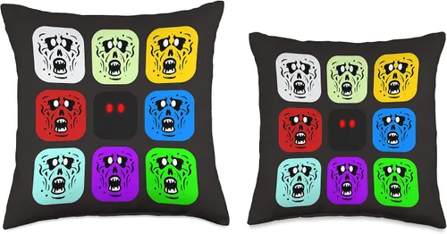 Miniatura 3 de Roblox Rush Zombies - Almohada de 18 x 18 pulgadas, multicolor