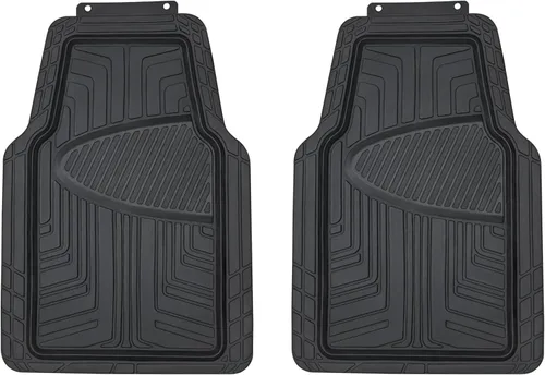 Miniatura 5 de Amazon Basics - 4 alfombrillas de goma de alta calidad para automóviles, vehículos todoterreno y camiones, protección contra todo tipo de clima