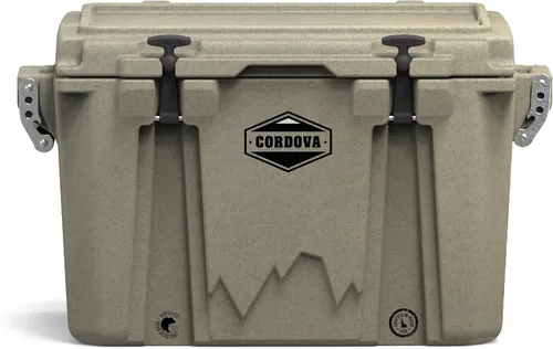 Cordova Outdoors Basecamp Class Enfriador duro - Cofre de hielo aislado y rotomoldeado Arenisca (2024)