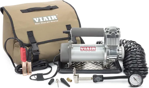 VIAIR 400P - 40050 Inflador de Neumáticos Compresor de Aire Portátil para Todo Terreno para Camiones y SUV, Bomba de Neumáticos Compresor de Aire