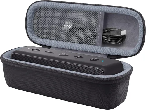 co2CREA Anker SoundCore A3102 AK-A3102011 bocina portátil Bluetooth para exteriores con bolsa de transporte resistente Negro