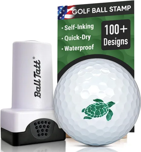 Miniatura 21 de Sello de pelota de golf - Marcador autoentintado - Herramienta de marcado permanente de secado rápido, sin fugas ni recargas, sello de golf