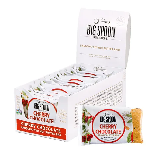 Miniatura 8 de Big Spoon Roasters Figgy Chai - Barras de mantequilla de nueces, barras bajas en carbohidratos y altas en proteínas con proteína de guisante sin
