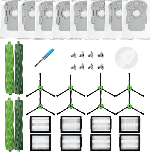 Miniatura 7 de LOVECO Piezas de repuesto compatibles con iRobot Roomba E I y J Series Robotics, E5 E6 i8 i7 i6 i5 i4 i3 i1 j9 j8 j7 j6 j5 y versión Plus, 2