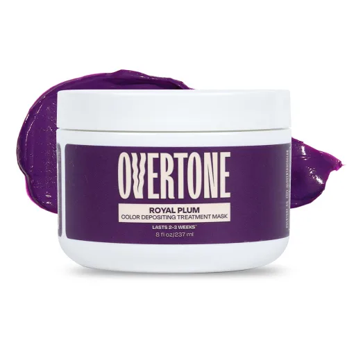 Miniatura 28 de Overtone Color Depositing - Acondicionador de tinte semipermanente para el cabello, 8 onzas para cabello natural y teñido con color, manteca