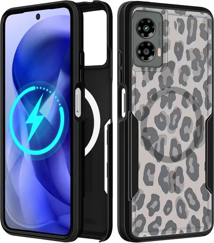 Miniatura 57 de Funda para Moto G 5G 2024 – Compatible con MagSafe para mujeres y niñas, bonita funda protectora magnética para teléfono, diseño femenino Kawaii