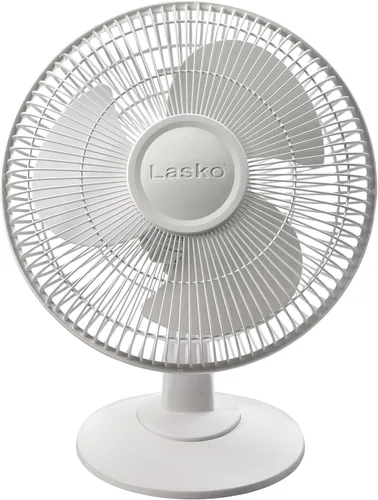 Miniatura 3 de Ventilador de mesa oscilante Lasko Productos 2012 de 12", Plástico, Blanco, 1
