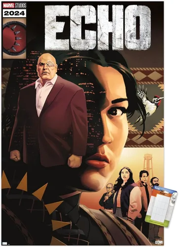 Miniatura 10 de Trends International Marvel Echo - Póster de pared con portada de cómic, 22.4 pulgadas de largo x 14.7 W, versión premium sin marco