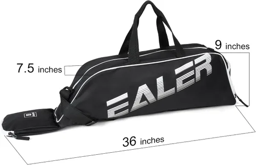 Miniatura 3 de EALER Bolsa de mano para bate de béisbol y pelota en T, bolsa de equipo de sóftbol - Equipo para niños, jóvenes y adultos con capacidad para bate