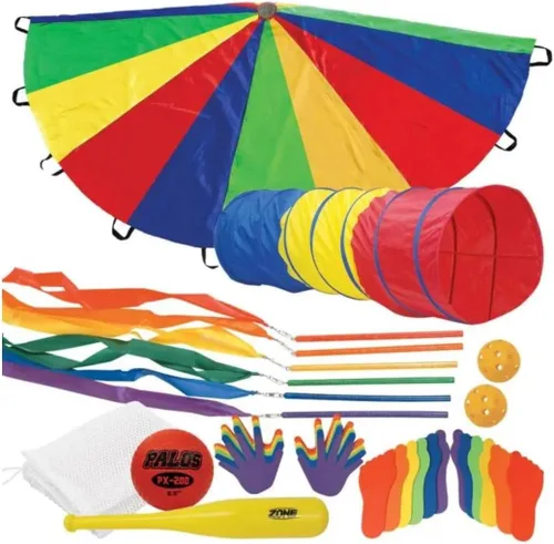 Palos™ - Kit de Movimiento de Danza y Deportes, Kit de Educación Física para Habilidades Fundamentales y Desarrollo, para Escuelas y Distritos de