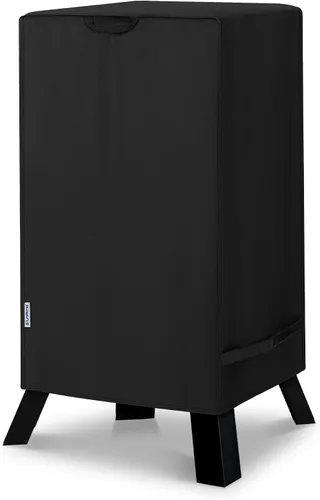 Miniatura 11 de SunPatio Funda para ahumador eléctrico de 30 pulgadas, cubierta vertical cuadrada impermeable resistente para ahumador, cubierta digital