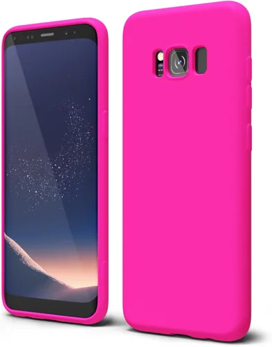 Miniatura 35 de oakxco Funda para teléfono Samsung Galaxy S21 Ultra con agarre de silicona líquida, bonita funda delgada y delgada de goma suave de TPU lisa