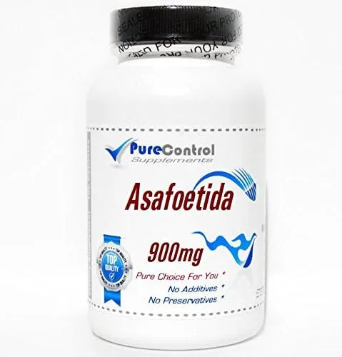 Asafoetida 900mg // 90 Cápsulas // Puro // por PureControl Supplements
