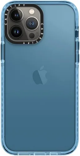 Miniatura 8 de CASETiFY Impact - Funda para iPhone 13 Pro Max (protección contra caídas de 6.6 pies), color azul sierra Sierra Azul