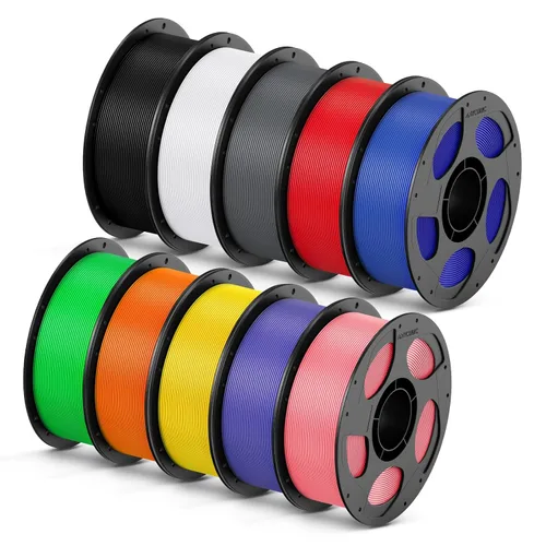 Miniatura 27 de ANYCUBIC Filamento para Impresora 3D de Alta Velocidad 1.75mm, Imprime hasta 10 Veces Más Rápido, Filamento PLA Rápido con Alta Calidad de 2.2 lbs