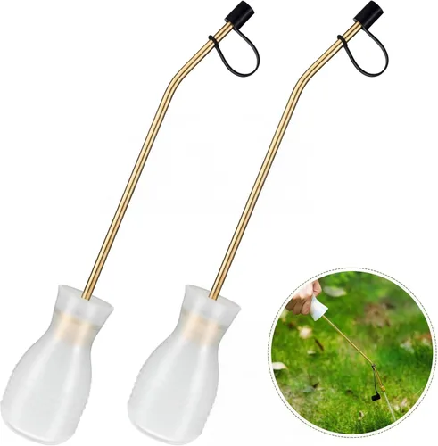 Miniatura 8 de Boao Aplicador de herbicida de polvo con tubo de cobre largo aplicador de rociador de jardín para jardinería orgánica, suministros agrícolas