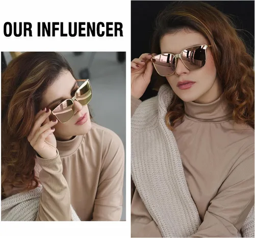 Miniatura 2 de Duco - Lentes de sol redondos vintage para mujeres y hombres con protección UV de moda para la playa
