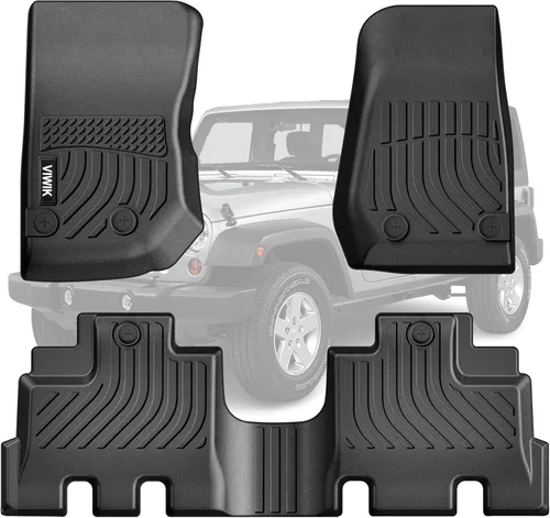 Miniatura 19 de Tapetes VIWIK para Ford Maverick Fuel 2025-2022, forros de piso 3D antideslizantes, tapetes impermeables de TPE para automóvil, protección de ajuste