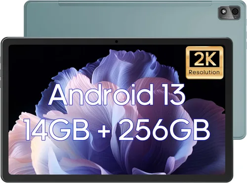 Miniatura 8 de Tablet Android de 10.1 pulgadas, tabletas Android 14 con 128GB+8 (4+4 expandir) GB, 2.4+5G WiFi Tablet PC con pantalla táctil FHD IPS, cámara dual